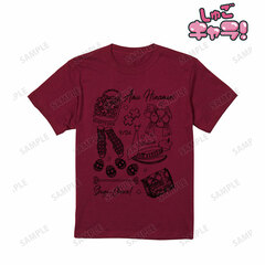Shugo-chara! Amu Hinamori Ani-Sketch T-shirt Ladies' L