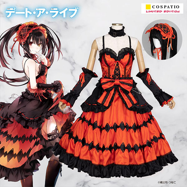 Date A Live Kurumi Tokisaki Costume Set L
