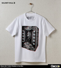 Life Maniacs / T-shirt SILENT HILL: Robbie in the Box White S Size