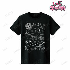 Shugo-chara! Ikuto Tsukiyomi Ani-Sketch T-shirt Ladies' XL