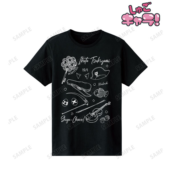 Shugo-chara! Ikuto Tsukiyomi Ani-Sketch T-shirt Ladies XXXL