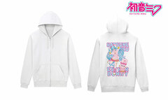 Hatsune Miku MikuWorldCollab Esther Bunny Zip Hoodie ver.B Ladies' XL