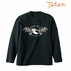 Natsume Yuujinchou Nyanko Sensei Long T-shirt Orange Unisex XXL