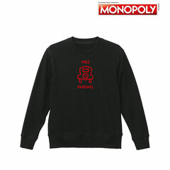 Monopoly FREE PARKING Sweat Shirt Ladies' XL
