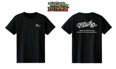 TIGER & BUNNY Wild Tiger & Barnaby Embroidery T-shirt Ladies' M