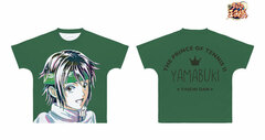The New Prince of Tennis Taichi Dan Ani-Art Full Graphic T-shirt Unisex M
