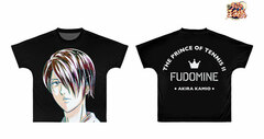 The New Prince of Tennis Akira Kamio Ani-Art Full Graphic T-shirt Unisex M