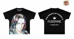 The New Prince of Tennis Shinji Ibu Ani-Art Full Graphic T-shirt Unisex XL