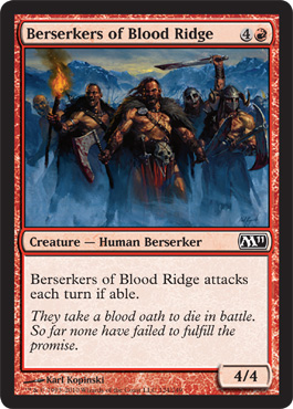 Berserkers of Blood Ridge - Foil