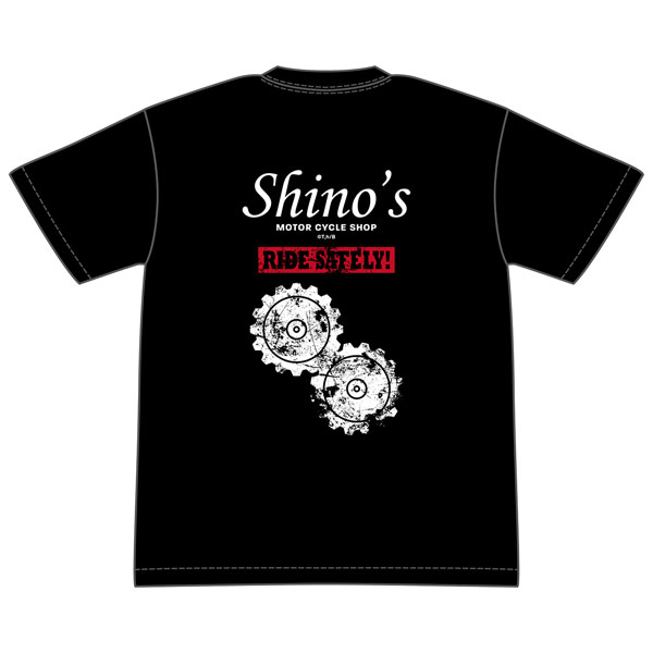 Super Cub Shinos Back Print T-shirt M