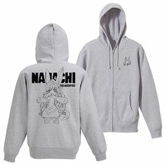 Made in Abyss The Golden City of the Scorching Sun Nanachi Zip Hoodie /MIX GRAY-L