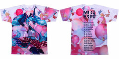 Hatsune Miku MIKU EXPO 2020 Maple Miku Full Graphic T-shirt M