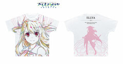Prisma Illya: Licht - The Nameless Girl Illya Ani-Art Full Graphic T-shirt Unisex S