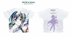 Prisma Illya: Licht - The Nameless Girl Miyu Ani-Art Full Graphic T-shirt Unisex XXS