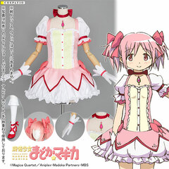 Puella Magi Madoka Magica Madoka Kaname Costume Set Puella Magi Ver. M