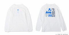 Eizouken ni wa Te wo Dasuna! KEEP YOUR HANDS OFF SEITOKAI! Long Sleeve T-shirt White L