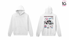Penguindrum Triple H Ani-Sketch Hoodie Ladies' XL