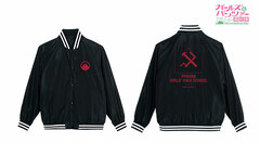 Girls und Panzer das Finale Pravda High School School Emblem Stadium Jacket Unisex S