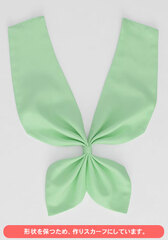Sound! Euphonium - Kitauji High School Girls Uniform Summer Scarf 3rd Year (Green) - XL