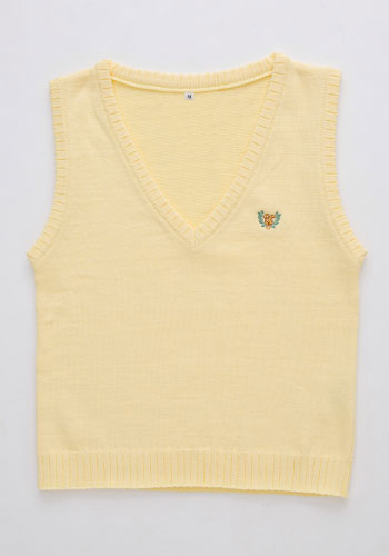 Summer Pockets Female Uniform Knit Vest/ Ladies-XXL
