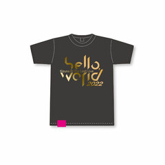 [Exclusive Sale] Kizuna AI Live T-shirt KIDS 100 size (hello, world 2022ver.)