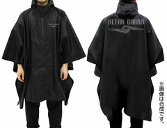 Ultra Seven Ultra Guard Rain Poncho/BLACK