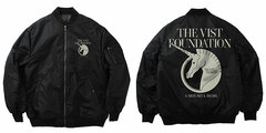 Mobile Suit Gundam Unicorn Vist Foundation MA-1 Jacket/BLACK-M