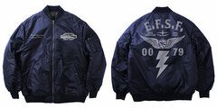 Mobile Suit Gundam E.F.S.F. MA-1 Jacket/NAVY-XL