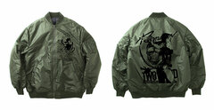 Black Lagoon Revy MA-1 Jacket /MOSS-XL