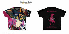 Fate/Grand Order Francis Drake Ani-Art Full Graphic T-shirt Unisex XXL