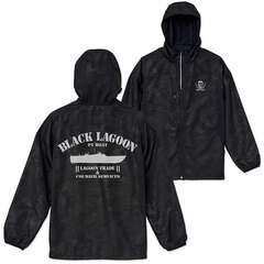 Black Lagoon Lagoon Company Micro Lip Stop Zip Hoodie /WOODLAND BLACK-L