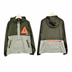 Yuru Camp WILDERNESS EXPERIENCE Packable Mountain Hoodie XL Khaki