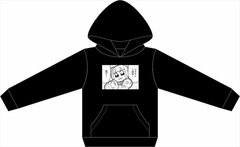 Pop Team Epic Black Hoodie (Wakuchin 2-kaime Kanryou) M