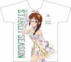 THE IDOLM@STER Starlit Season Full Color T-shirt Ritsuko Akizuki