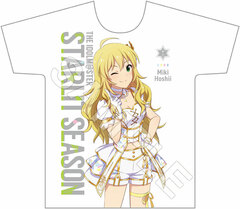THE IDOLM@STER Starlit Season Full Color T-shirt Miki Hoshii