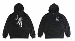 Boku no Kokoro no Yabai Yatsu The Fish in the Fishes Sake Hoodie M Size BK