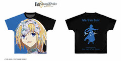 Fate/Grand Order Jeanne d'Arc Ani-Art Full Graphic T-shirt Unisex S