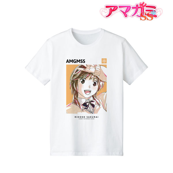 Amagami SS Rihoko Sakurai Ani-Art T-shirt Ladies XL
