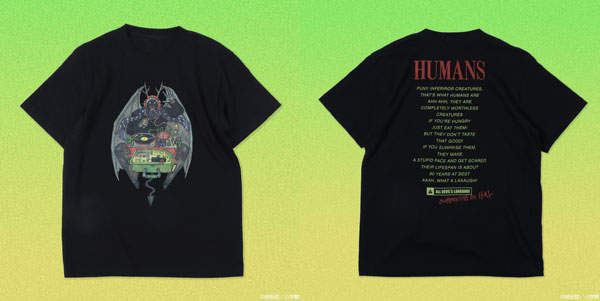 Dorohedoro Ningendomo yo T-shirt Black XL