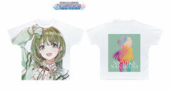 THE IDOLM@STER SHINY COLORS Nichika Nanakusa Ani-Art Full Graphic T-shirt Unisex L