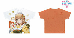 My Teen Romantic Comedy SNAFU. Completion New Illustration Iroha Isshiki Japanese Maid Costume ver. Full Graphic T-shirt M