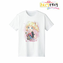 Kiniro Mosaic Thank you!! Alice Cartelet Ani-Art aqua label T-shirt Ladies' M