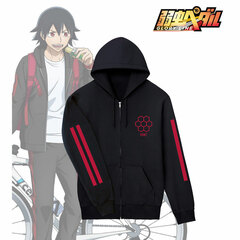 Yowamushi Pedal GLORY LINE Tobu Zoo Park Collaboration New Illustration Vol.2 Yuto Shinkai's Zip Hoodie Ladies' XXL