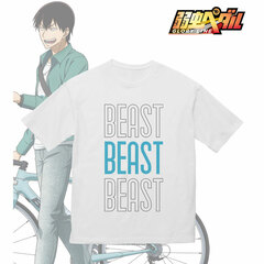 Yowamushi Pedal GLORY LINE Tobu Zoo Park Collaboration Vol.2 Yasutomo Arakita's BIG Silhouette T-shirt Unisex S