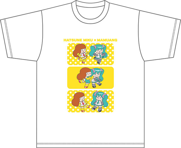 Hatsune Miku Series T-shirt Mamuang-chan Collaboration
