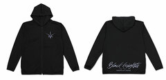 Code Geass: Lelouch of the Rebellion The Order of the Black Knights Thin Dry Hoodie /BLACK-M