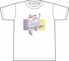 Osomatsu-san [New Illustration] Ichimatsu & Jyushimatsu T-shirt L