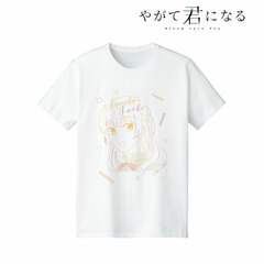 Bloom Into You Sayaka Saeki lette-graph T-shirt Ladies' S
