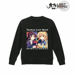 Touhou LostWord Reimu Hakurei & Marisa Kirisame Sweat Shirt Ladies' XXL
