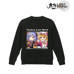 Touhou LostWord Remilia Scarlet & Flandre Scarlet Sweat Shirt Ladies' L